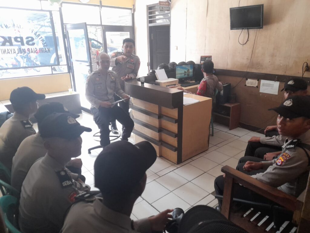 Polsek Banjar Sambut Kedatangan Siswa Diktuk Bintara Polri Gelombang II T.A. 2023 di Polsek Banjar 2 WhatsApp Image 2023 11 02 at 17.42.24