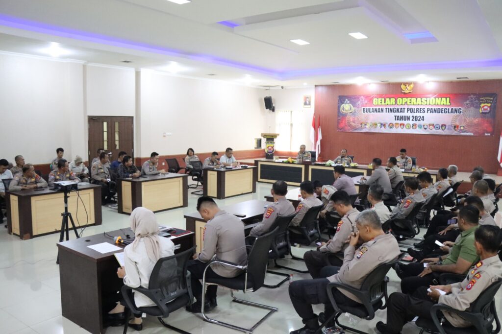 Kapolres Pandeglang Pimpin Pelaksanaan Gelar Operasional Bulanan 9 WhatsApp Image 2024 05 07 at 15.24.35