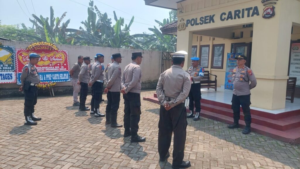 Polsek Carita Terima Kunjungan Kegiatan Gaktiblin dari Propam Polda Banten 7 WhatsApp Image 2024 07 19 at 05.51.39
