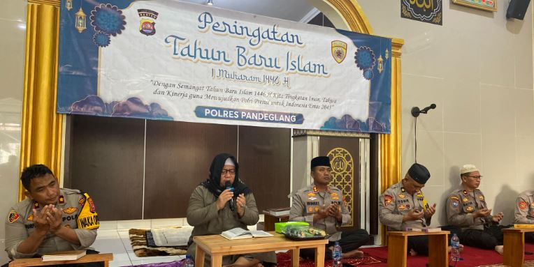 Polres Pandeglang Gelar Pengajian Peringatan Tahun Baru Islam 4 tahun baru islam