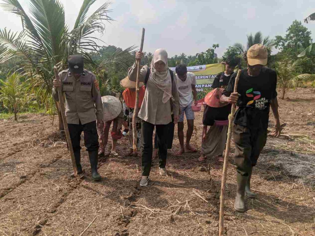 Polsek Cibaliung Gelar Penanaman Jagung Kuartal II Tahun 2026 Dukung Swasembada dan Ketahanan Pangan 4 WhatsApp Image 2026 06 25 at 11.27.25 11zon